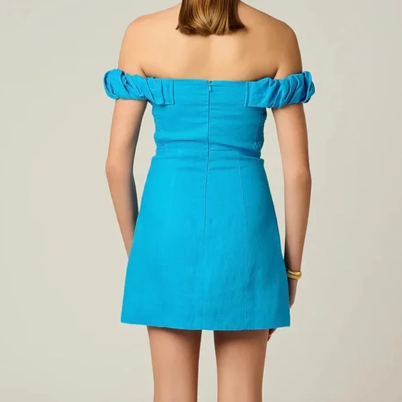 HEVRON Royal blue mini dress Size 2